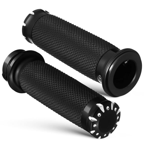 OUNONA 2 Pcs Motorcycle Grips Motorcycle Handlebar Grips Replacement Motorcycle Throttle Grip Motorcycle Parts Dirt Bike Accessories