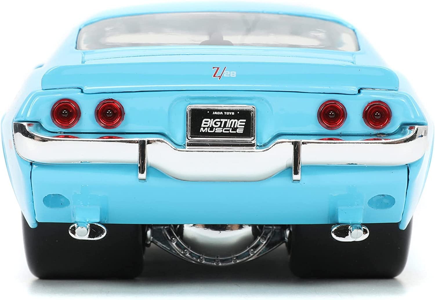 Jada 1971 Chevrolet Camaro Z-28 Light Blue with White