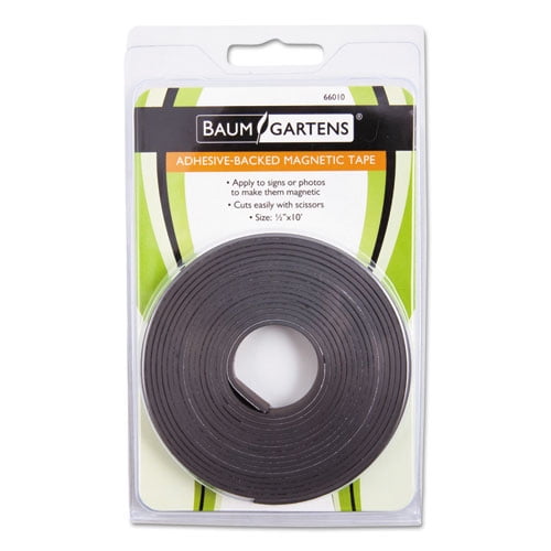 Adhesive-Backed Magnetic Tape, 0.5