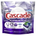 thumbnail image 1 of Cascade Platinum Plus ActionPacs Dishwasher Detergent Pods, Fresh 12CT, 1 of 8