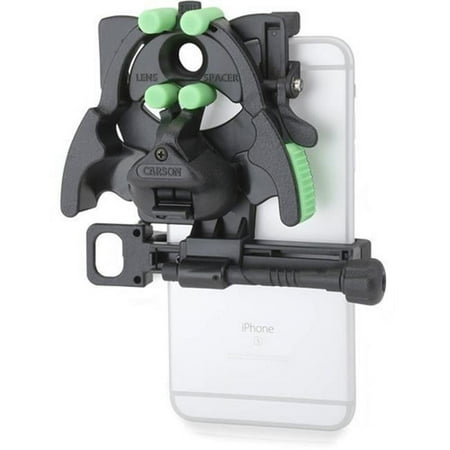 Carson HookUpz 2.0 Universal Smartphone Optics Digiscoping Adapter for Binoculars, Spotting Scopes, Telescopes, Microscopes, Monoculars and More