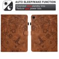 thumbnail image 5 of GSFY Smart Premium PU Leather Wallet Stand Protective Shell Tablet Case with Stylus Holder for Samsung Galaxy Tab A9 Plus/A9+ 5G 11 inch 2023, Brown, 5 of 7