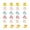 24PCS, variant on OIUR 1/6/24/36Pcs Halloween Ghost Figurine Glow-in-the-dark Mini Cartoon Ghost Statue Luminous Miniature Ghost Ornament Desktop Decoration