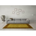 thumbnail image 3 of Ahgly Company Indoor Rectangle Persian Yellow Traditional Area Rugs, 2' x 3', 3 of 4
