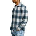 thumbnail image 4 of Men's Casual Button-Down Long-Sleeve Shirt Fashionable Casual Men's Clothing, 4 of 6