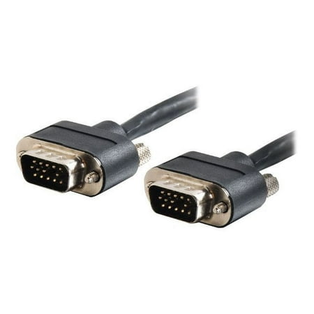 C2G CMG-Rated - VGA cable - HD-15 (VGA) (M) to HD-15 (VGA) (M) - 25 ft - black