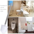 thumbnail image 6 of YFind Sustainable and Eco Friendly Stainless Steel Toilet Brush Head & Handle for Environmentally Conscious Bathroom Cleaning,White, 6 of 10