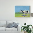 thumbnail image 3 of Trademark Fine Art 'Cow Pals III' Canvas Art by Carol Young, 3 of 4