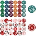 thumbnail image 1 of Wolfast DIY Advent Calendar Jute Fabric Bags Decoration And Numbers Stickers, 1 of 5