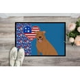thumbnail image 2 of Red Pit Bull Terrier Indoor or Outdoor Mat 24x36 36 in x 24 in, 2 of 5