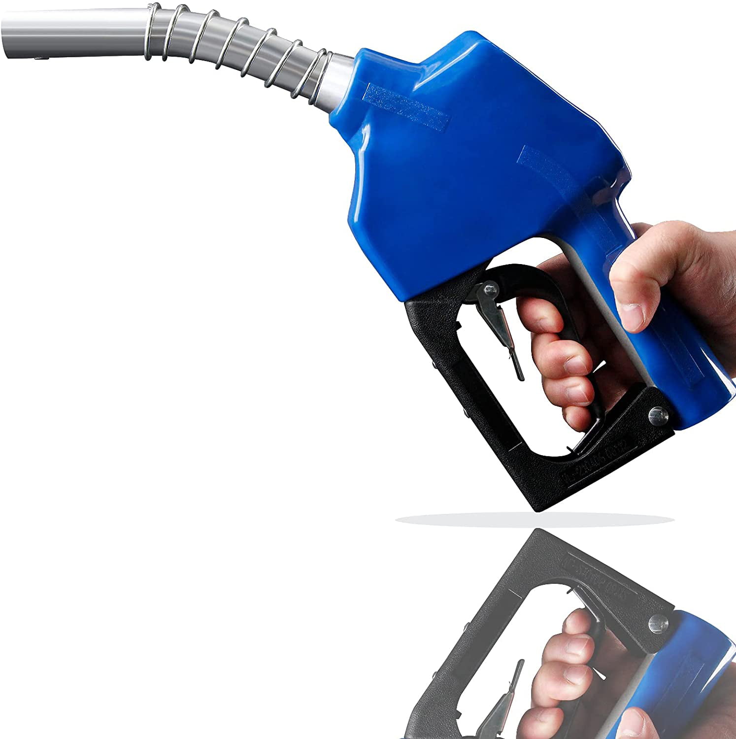 Red 3/4 Automatic Fuel Nozzle Auto Shut Off Diesel Kerosene Biodiesel Fuel Refilling 