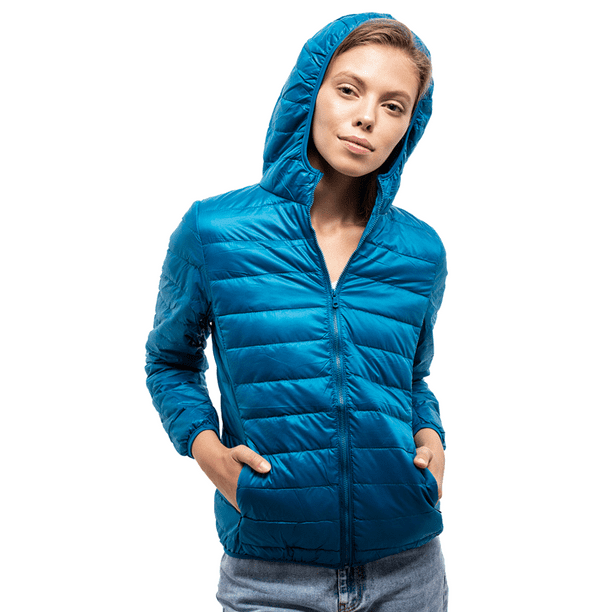 hooded short jacket