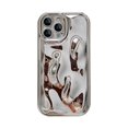 thumbnail image 3 of Luxury plating 3D Lunar crater bumper soft silicon phone case for iphone 15 14 13 12 11 Pro Max Plus XS X XR Cute Back Cover, 3 of 5