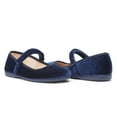 thumbnail image 2 of Classic Velvet Mary Janes in Navy (20 M EU/4 M US Toddler), 2 of 6
