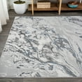 thumbnail image 4 of JONATHAN Y SILK ORCHID 5 x 8 Area Rug, Swirl Marbled Abstract - Gray/Blue, SOR203B-5, 4 of 11