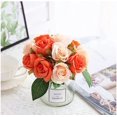 thumbnail image 4 of 1 manojo de flores de rosas artificiales, arreglo de 12 cabezas, ramo de seda para fiestas de oficina en casa, decoración nupcial y de boda Xemadio CZJJ-HQ25-2, 4 of 6