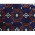 thumbnail image 4 of oneOone Georgette Viscose Fabric Diamond & Swirl Ikat Printed Fabric 1 Yard 42 Inch Wide, 4 of 4