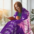 thumbnail image 6 of Birthday Gifts for Women, Bday Gift for Women Unique, Birthday Gifts for mom, Daughter, Sister, Friends, Girlfriend, Birthday Gifts for her, Happy Birthday Blanket Gifts Decoration for Women 60x50in, 6 of 6