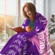 thumbnail image 5 of LHSHID Birthday Gifts for Women Bday Gift for Women Unique Birthday Gifts for mom Daughter Sister Friends Girlfriend Birthday Gifts for her Happy Birthday Blanket Gifts Decoration for Womenin 30x40in, 5 of 5