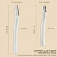 thumbnail image 3 of FACEGA Razor for Women Face,15 Pcs Microblade Eyebrow Razors,Multipurpose Dermaplaning Tool for Face,Peach Fuzz Removal,Face Shavers for Women and Men, 3 of 4