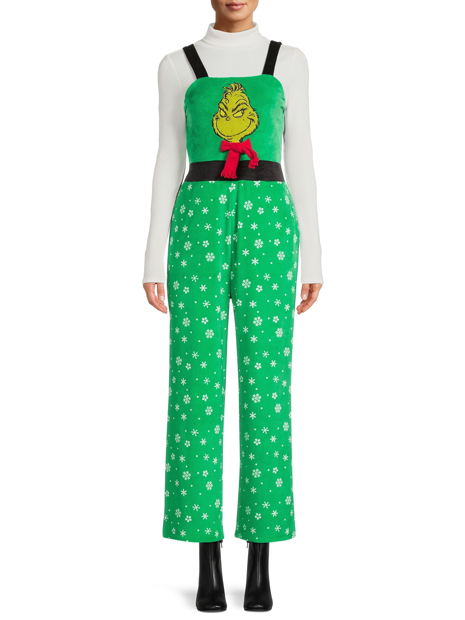 LICENSE The Grinch Juniors Holiday Jumpsuit