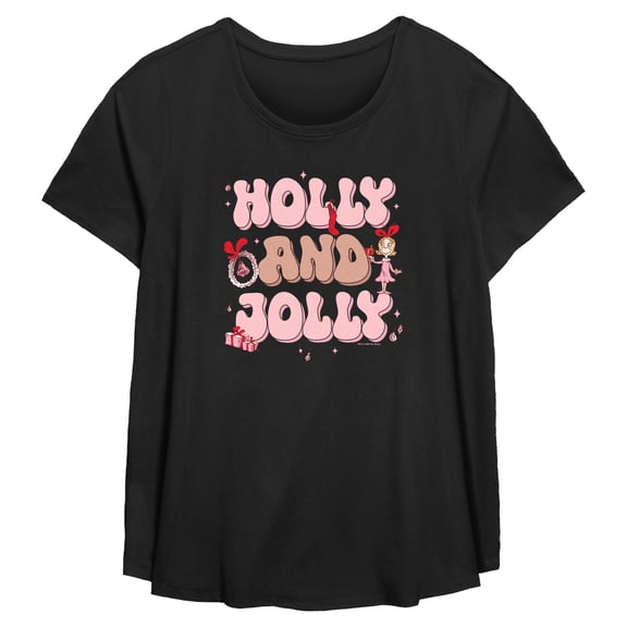 Womens The Grinch Holly and Jolly Quote T Shirt