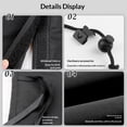 thumbnail image 5 of 5Pcs Car Window Shades, 4 Pcs Car Side Window Sun Shades & 1 Rear Seat Divider Curtain UV Protection Baby Window Covers, Privacy Protection Window Screen Fit for Most of Cars, 5 of 5