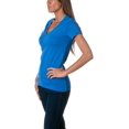 thumbnail image 3 of Bella + Canvas Ladies' Jersey Short-Sleeve Deep V-Neck T-Shirt -, 3 of 5