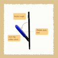 thumbnail image 2 of Colgadores de pared con forma de calavera LAJIAOZ, 6 unidades, silicona azul, 2 of 9
