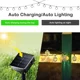thumbnail image 2 of Guirnalda de Luces LED Marroquíes - 7 Metros Funciona con Energía Solar 50 LED Blanco Cálido Sin Pilas para Reemplazar, 2 of 6