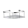 thumbnail image 2 of Smedbo RK377 House Soap Basket Corner 2 Level in Polished Chrome, 2 of 3