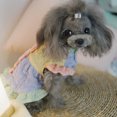 thumbnail image 1 of Reheyre Eye-catching Vibrant Color Puppy Clothes - Polyester Summer Pet Dog Princess Dress - for Puppy Shop, 1 of 8