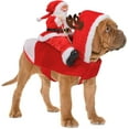 thumbnail image 1 of Disfraz de Papá Noel para perro NQ Mediano Ropa navideña para mascotas, 1 of 5