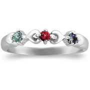 Keepsake Personalized Family Jewelry Birthstone Women's Whimsical Ring available in 10kt and 14kt Gold