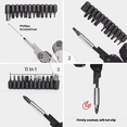 thumbnail image 2 of Alicate Cuchillo Navajas Multifuncional Para Camping 24 En 1 Xtellar negro, 2 of 3
