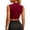 1—Red, variant on Womens Yoga Tank Tops with Built in Bras Neck Sleeveless Thin Fixed Cups Stretchy Slim Fitted Workout Crop Top Summer Soft Comfy Breathable for Running Gym Training 1âBlack L