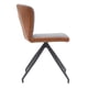 thumbnail image 3 of Silla Tapizada en Tela Gris con Asiento Acolchado de Hule Espuma y Patas de Metal Negras, 3 of 3