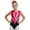 Hot Pink, variant on TiaoBug Kids Girls Gymnastics Tumbling Leotards One Piece Sparkly Ballet Sleeveless Cutout Back Bodysuit Blue 16