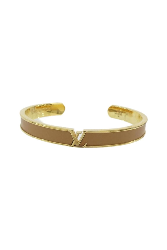 Pre-Owned Louis Vuitton Bracelet LV Initials M M1741M Bangle