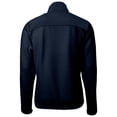 thumbnail image 3 of Men's Cutter & Buck Navy Virginia Cavaliers Vintage Cascade Eco Sherpa Fleece Full-Zip Jacket, 3 of 3