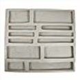 thumbnail image 3 of Veneer Stone Rubber Mold for Concrete or Plaster, EZ Stack Flats, 22.75x20.5, Version 2, Recycled Material, 3 of 4