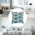 thumbnail image 7 of Decorative Pillow Cover, Lumbar Sea Turtle Pillow Cover Modern Farmhouse Cushion Case Home Decor for Living Room Patio Sofa Couch Chair, 7 of 7