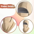 thumbnail image 6 of yotijay Balaclava Hood Windproof Balaclava Ski Mask for Motorbike Motorcycle Skating Khaki, 6 of 8