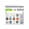 thumbnail image 4 of Ganchos Para Ropa Plegable En Pared Y 80 cm Metal Barra PLATA, 4 of 4