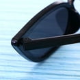 thumbnail image 1 of unbranded 2Ud Gafas De Sol Pequeñas De Marco Negro Con Protección Uv Estilo Cat Eye Para Uso Diario Y, 1 of 6