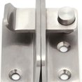thumbnail image 4 of Stainless Steel Flip Latch for Window Cabinet Drawer, Rustproof Sliding Barn Door Lock with Dual Protection, High Strength - Suitable for Wooden Doors, Metal Doors, and More, 4 of 5