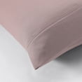 thumbnail image 4 of Modern Threads 4-Piece Solid Cameo Rose Microfiber Bed Sheet Set, King, 4 of 12