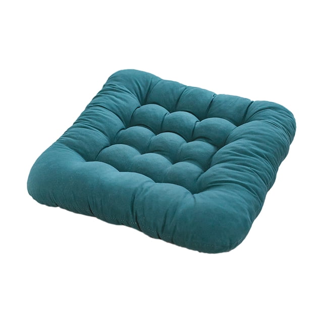 Cojín multiusos Inteprter de poliéster para exteriores Decoración del hogar verde negruzco 40*40cm