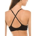 thumbnail image 4 of Anemone Women's Seamless V-Neck Padded Bralette with Adjustable Straps (One Size Fits All), 4 of 4