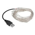 thumbnail image 4 of Irfora 16FT 50LEDs Cadena de luces USB Lámpara de hadas Navidad Halloween Luces colgantes decorativas Jardín Patio Luz del paisaje Iluminación del patio trasero para la fiesta de bodas al aire libre Irfora Luces de cadena, 4 of 7